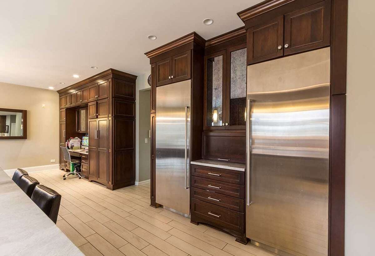 High-end refrigerators for a kitchen remodel